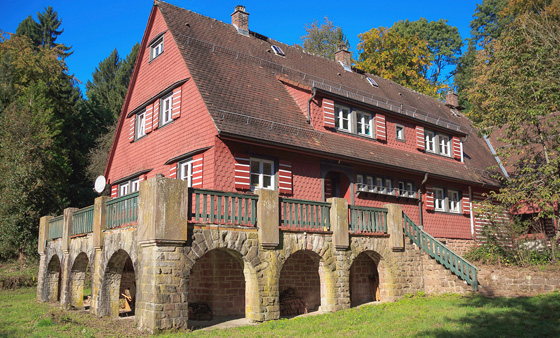 Forsthaus im Odenwald