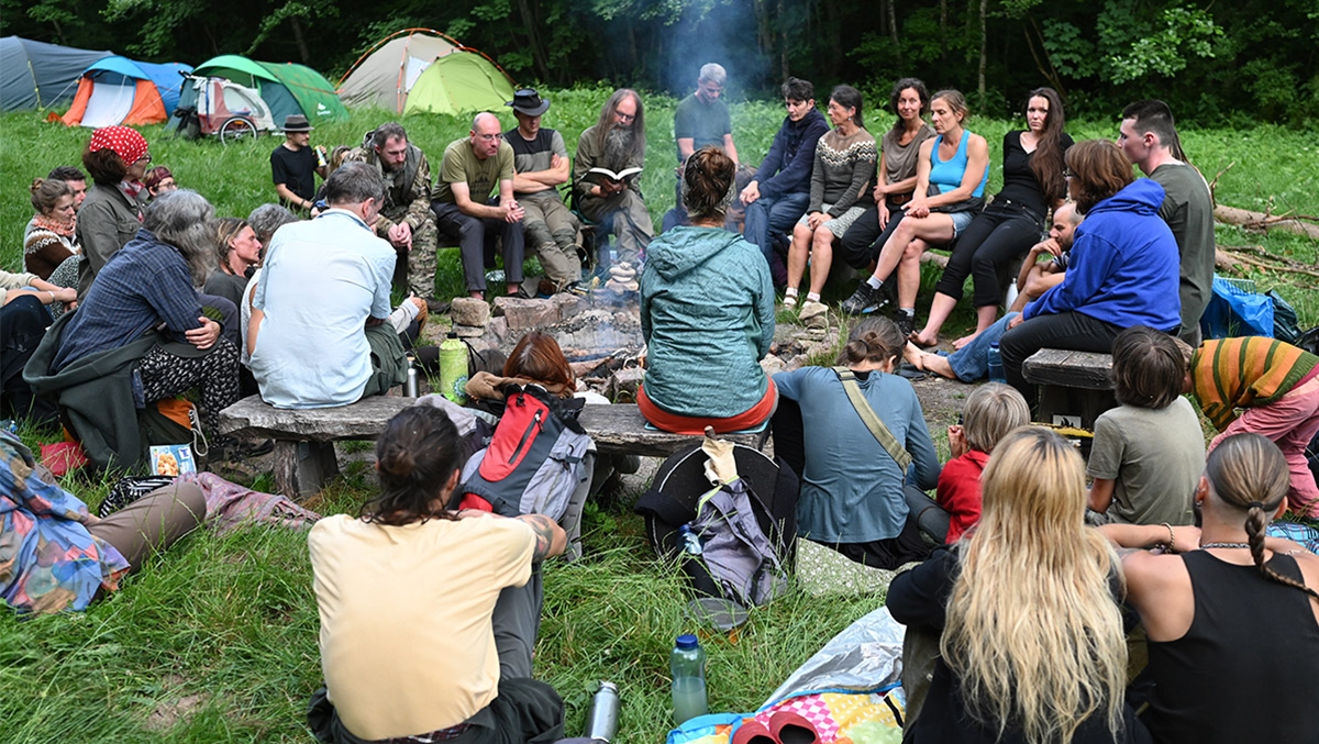 Lesung beim Kreis der Wildniswanderer