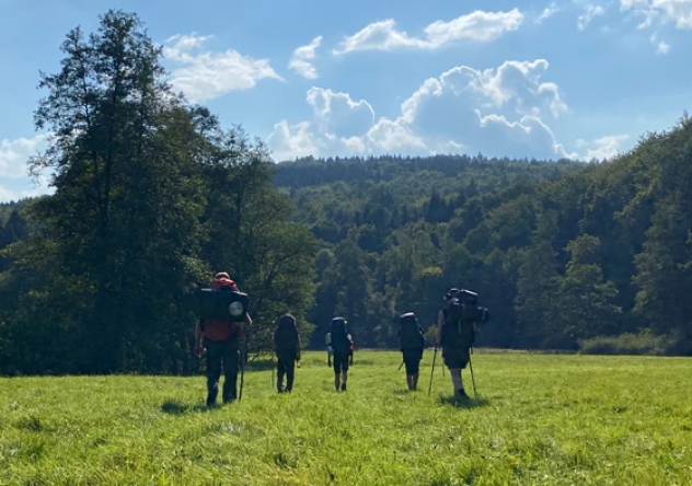 Wandern im Flussauental