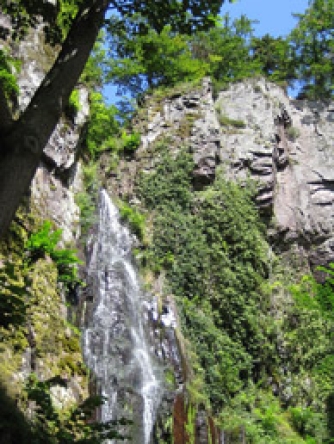 Der Nideck-Wasserfall