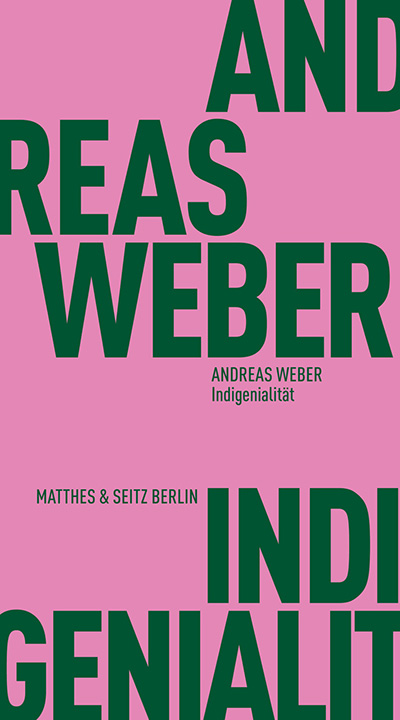 Cover Indigenialität Cover Indigenialität